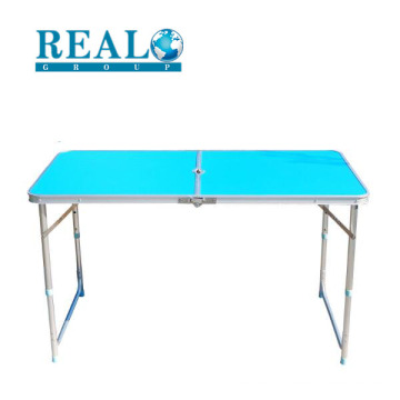 Mesa de camping plegable de altura ajustable de aluminio de la mejor venta